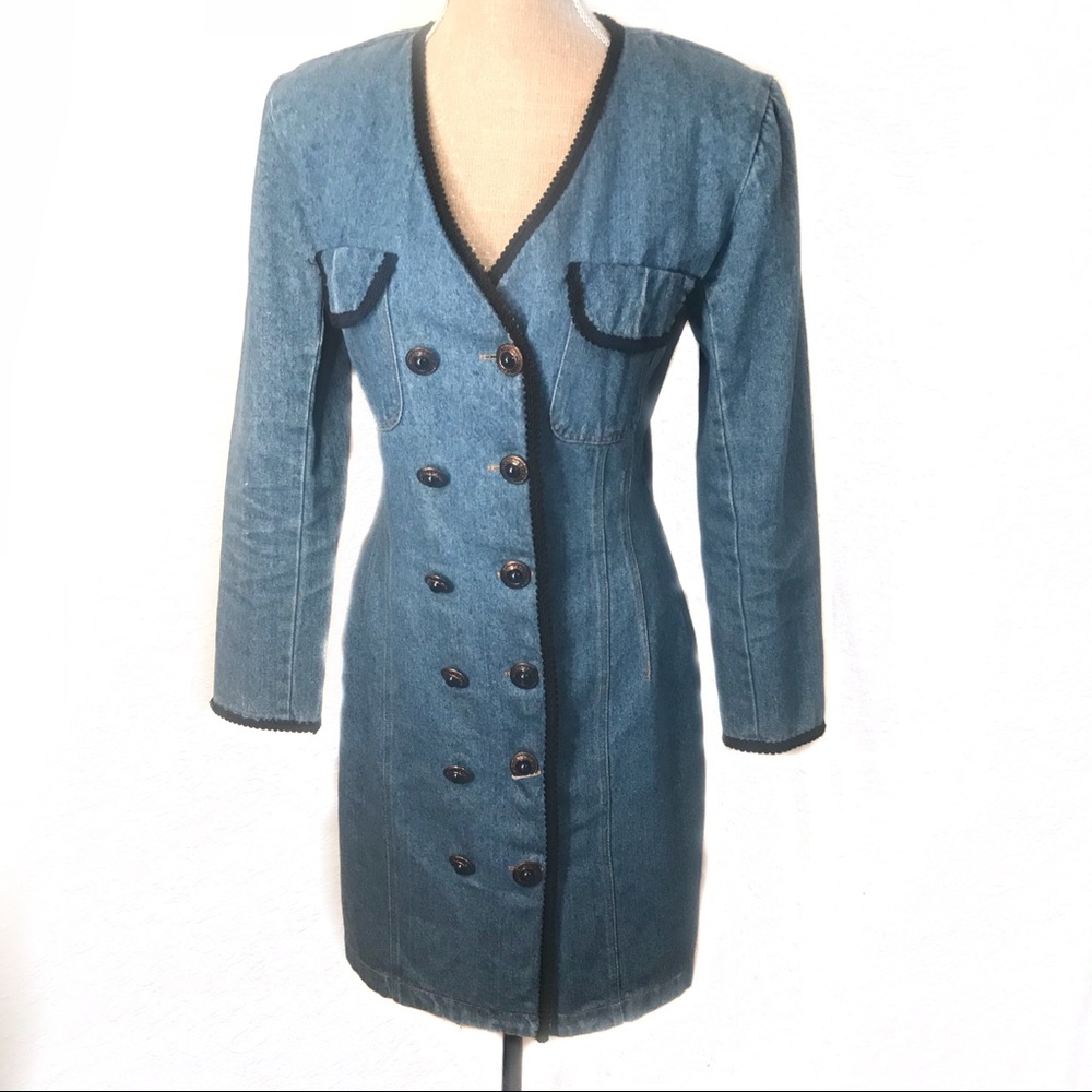 Vintage denim Southwestern Dress
